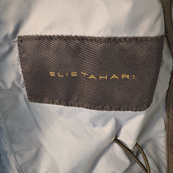 Elie Tahari Men's Gray Military Jacket - Picture 2 of 4